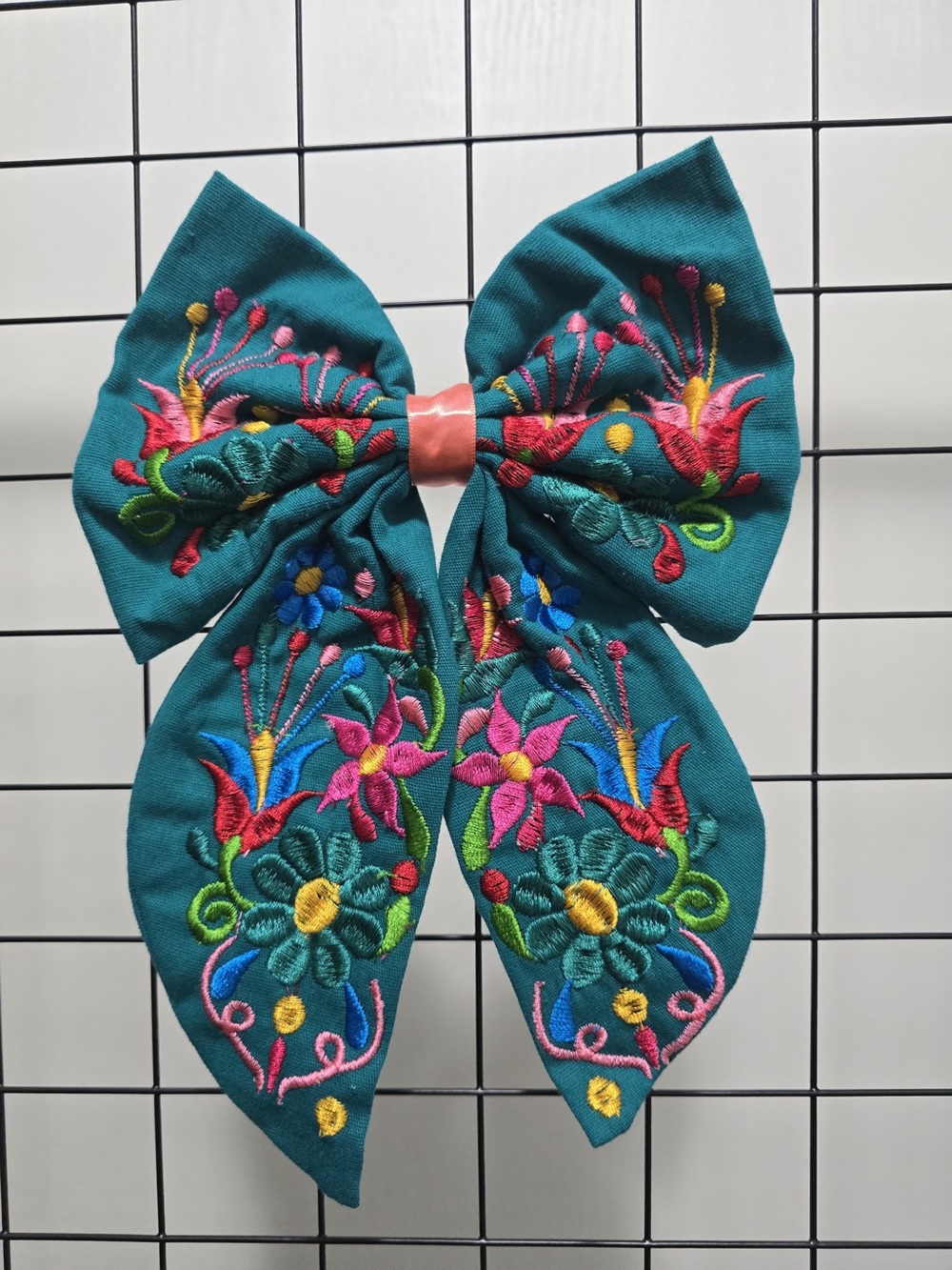 Embroidered Bow